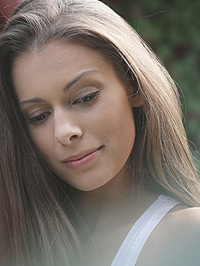 Lia Taylor Slides Fingertips Between Her Pussy Lips #02