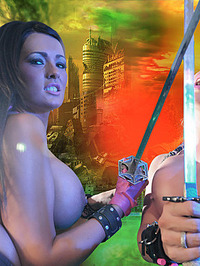 Charley & Brooke by Actiongirls #09