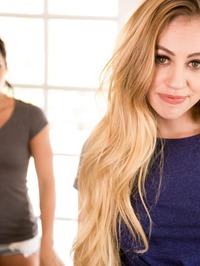 Morgan Licks Lyra On The Massage Table #00