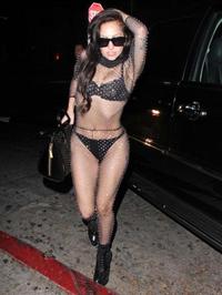 Lady Gaga In Sexy Body Fishnet #05