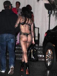 Lady Gaga In Sexy Body Fishnet #11