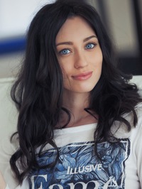 Blue-eyed Brunette Zsanett Tormay #00