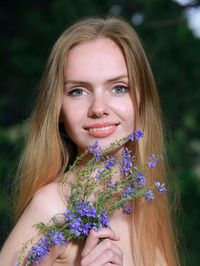 Skinny Veronika J Naked In Forest #19