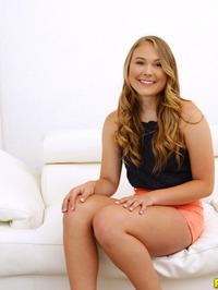 Alyssa Cole Sexy Blonde Pornstar Strips #17