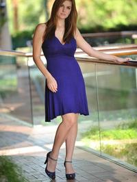 Big Titted Danielle Flashing Outdoor #01