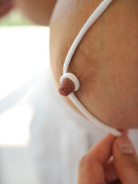 Isabela Playing With Erect Nipples #08