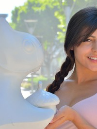 Audrey Flashes Her Pussy In Public #08