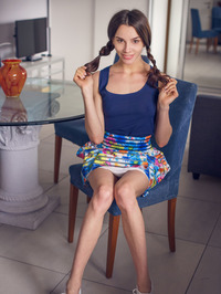 Skinny Adel Morel Spreads Her Pussylips #00