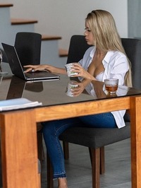 Tiny Blonde Sophie Mills #13