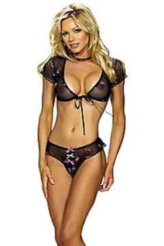 Nikki Ziering modeling