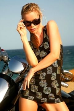 Biker Marketa Belonoha