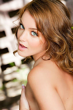 Natasha Nice Sexy Brunette Babe Strips